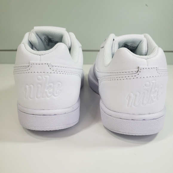 Nike Ebernon Low Triple White AQ1779-100 Trainer Sneakers Shoes Women's 7.5 - Picture 7 of 10